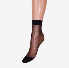 Жіночі капронові шкарпетки 30 ден лайкра Чорний (Y150/BL) | 5 пар