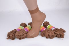 Шкарпетки капронові стрейч Бежевий (YL208/BG) | 10 пар