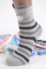 Детские Хлопковые носки "Мордочки" (D351/35-39) | 12 пар