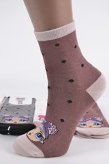 Детские носки на девочку "Фенна" ХЛОПОК (FEC053/3-5) | 10 пар