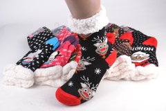Жіночі шкарпетки на хутрі з гальмами (Арт. HD2005) | 12 пар