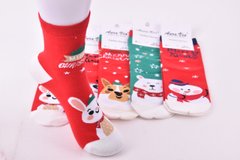 Шкарпетки жіночі Merry Christmas "AURA" Cotton (Арт. SNP7678/35-38) | 5 пар