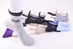 Шкарпетки дитячі на дівчинку "Корона" ХЛОПОК (Арт. LKC3142/30-34) | 12 пар
