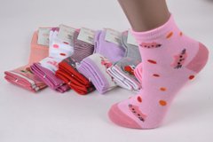 Дитячі шкарпетки на дівчинку "Фенна" ХЛОПОК (FEC3705/30-35) | 12 пар