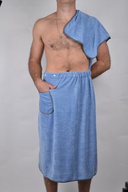 Набор полотенец мужской для сауны и бани (Арт. M998-17/3)