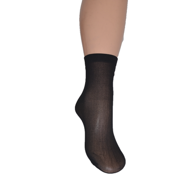 Шкарпетки капронові 30 den Чорний (TK607/nero) | 10 пар