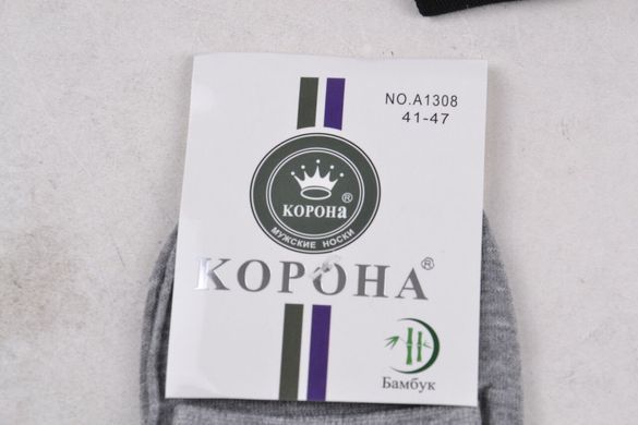 Чоловічі шкарпетки "КОРОНА" Бамбук (Арт. LKA1308) | 12 пар