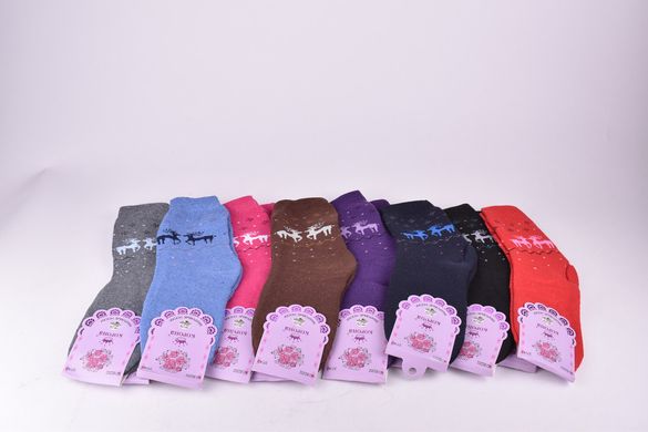 Шкарпетки жіночі "Корона" Махра бавовна (Арт. LKB2203-1) | 12 пар