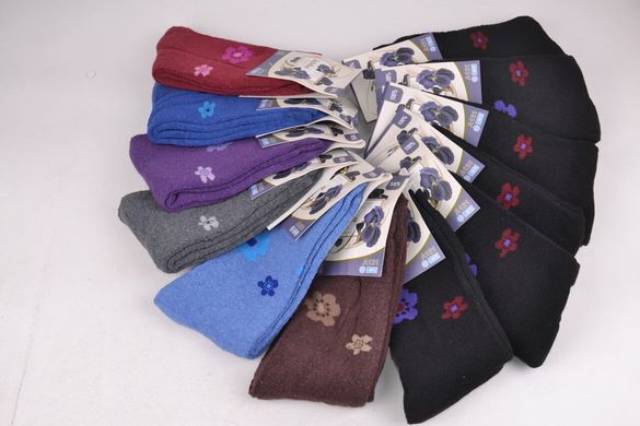 Жіночі шкарпетки "JuJube" Бавовна Махра (A121-10) | 12 пар