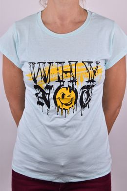Жіноча футболка з малюнком "Cotton" (Арт. WJ04/9) | 4 шт.