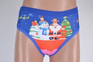 Трусы-плавки на мальчика "Santa Claus" (SL1034/L) | 10 шт.