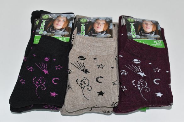 Шкарпетки жіночі "Nadin" МАХРА COTTON (Арт. PTM1205) | 12 пар
