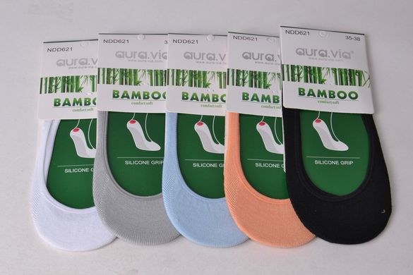 Жіночі Шкарпетки-Сліди "Bamboo" (Арт. NDD621/38-41) | 5 пар