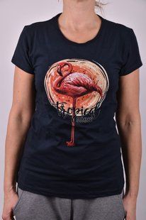 Футболка женская с рисунком "Cotton" (Арт. AR034/8) | 4 шт.