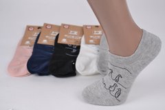 Шкарпетки жіночі занижені "AURA" Cotton (Арт. ND5989/35-38) | 5 пар