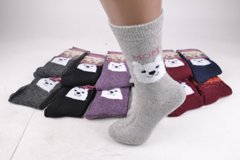Жіночі шкарпетки "Шерсть Ангора" (арт. TKB7210-6) | 12 пар