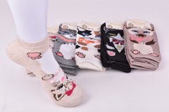 Шкарпетки жіночі занижені "Наталі" бавовна (Арт. BF10-8) | 10 пар