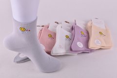 Шкарпетки жіночі з малюнком "Nicen" ХЛОПОК (Арт. A088-4) | 10 пар