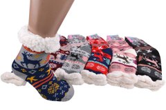 Жіночі шкарпетки на хутрі з гальмами (Арт. HD2026/6) | 6 пар