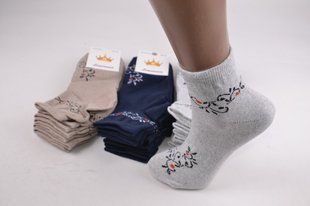 Жіночі шкарпетки "ЖИТОМИР" COTTON (AK815) | 12 пар