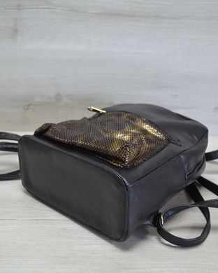 Молодіжний рюкзак «Пайєтками» золота змія (Арт. 42601) | 1 шт.