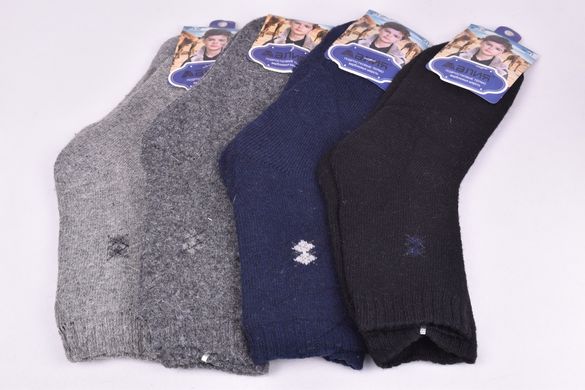 Шкарпетки підліткові "Алія" ШЕРСТЬ (Арт.ALK02-1/36-41) | 12 пар