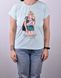 Жіноча футболка з малюнком "Cotton" (Арт. WJ038/4) | 4 шт.