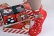 Шкарпетки Жіночі Махрові "Merry Christmas" у подарунковій упаковці (Aрт. Y106/1 | 4 пар