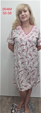Ночная рубашка женская Батал (Арт. D2648) | 5 шт.
