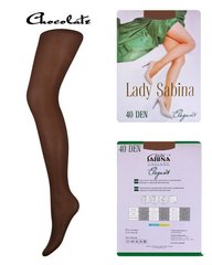 Колготки Lady Sabina 40 den Elegant Chocolate р.2 (LS40El) | 5 штук.