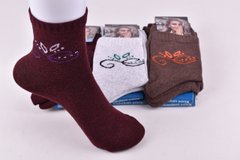 Шкарпетки жіночі з малюнком COTTON (Арт. LCS170) | 12 пар