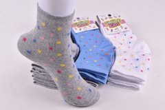 Шкарпетки дитячі на дівчинку "Житомир" бавовна (Арт.ME34102/20-22) | 12 пар