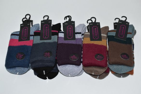 Шкарпетки жіночі "Корона" Вовна бавовна (Арт. LKB521-2) | 10 пар