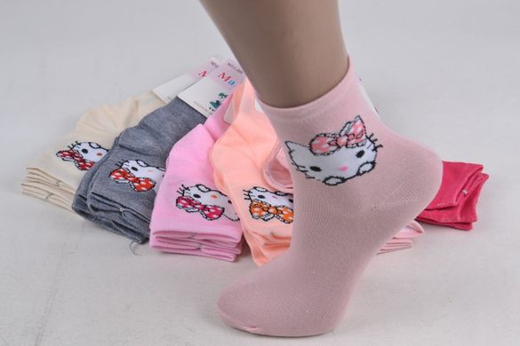 Детские Хлопковые носки на девочку (Арт. TKC268/M) | 12 пар