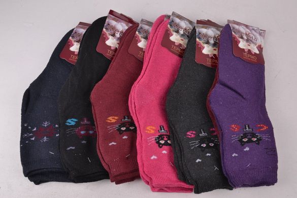 Жіночі Термо-шкарпетки "МАХРА" Бавовна (Арт. FE8311) | 12 пар