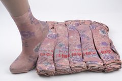 Шкарпетки капронові лайкра з візерунком (YL238/38) | 10 пар