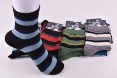 Шкарпетки жіночі в смужку COTTON (Арт. LCS118) | 12 пар