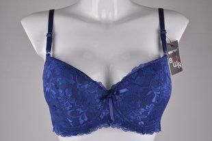 Бюстгальтер "Push-up" Кружево (VS83699/Blue) | 6 шт.