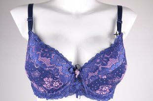Бюстгальтер на поролоне (D) (VS3065/Blue-Pink) | 6 шт.