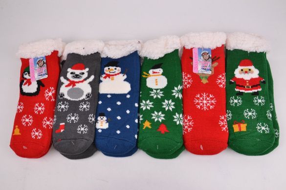 Детские носки на МЕХУ с тормозами (Арт. HD6025) | 12 пар