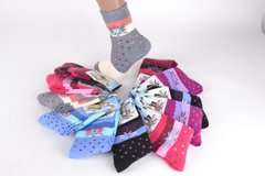 Шкарпетки підліток на дівчинку "Махра" р.30-35 (C951-1) | 12 пар