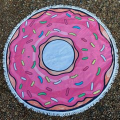 Полотенце-коврик пляжное круглое пончик (Арт. TPA113/2)