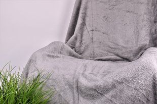 Плед Евро размер однотонный МАХРА 200х230 см. (Арт. TP07-31/5) | 1 шт.