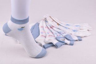 Носки женские заниженные "Фенна" ХЛОПОК (Арт. FED715-5) | 10 пар