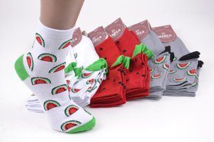 Носки женские с рисунком ХЛОПОК (Арт. ME42114) | 12 пар