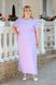 Платье женское нарядное Батал (Арт. KL351/B/Lilac)
