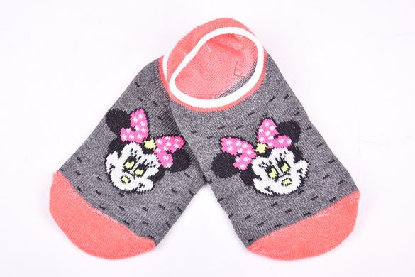 Шкарпетки-сліди дитячі на дівчинку ХЛОПОК (Арт. SU162-7/10) | 12 пар