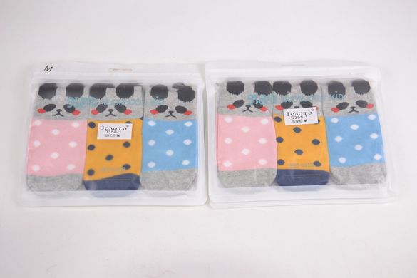 Шкарпетки дитячі з малюнком "ХЛОПОК" (Арт. D358-1/8/S) | 12 пар