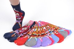 Шкарпетки махрові підліток "БАМБУК" на дівчинку р.36-39 (C925) | 12 пар