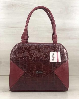Женская сумка Конверт бордового цвета (Арт. 31816) | 1 шт.